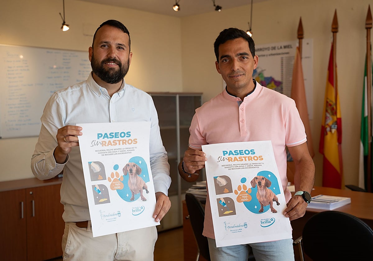 Presentación de la campaña 'Paseos sin rastros'.