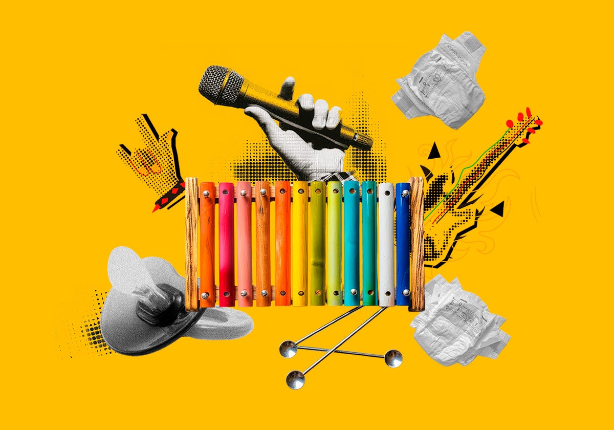 Chupetes, pañales y rock&roll: la conciliación no suena en la música