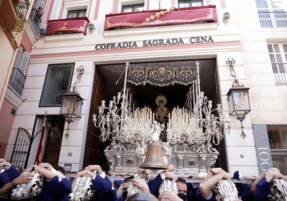 La Virgen de la Paz procesionará el sábado 13 de julio en su trono de Semana Santa.