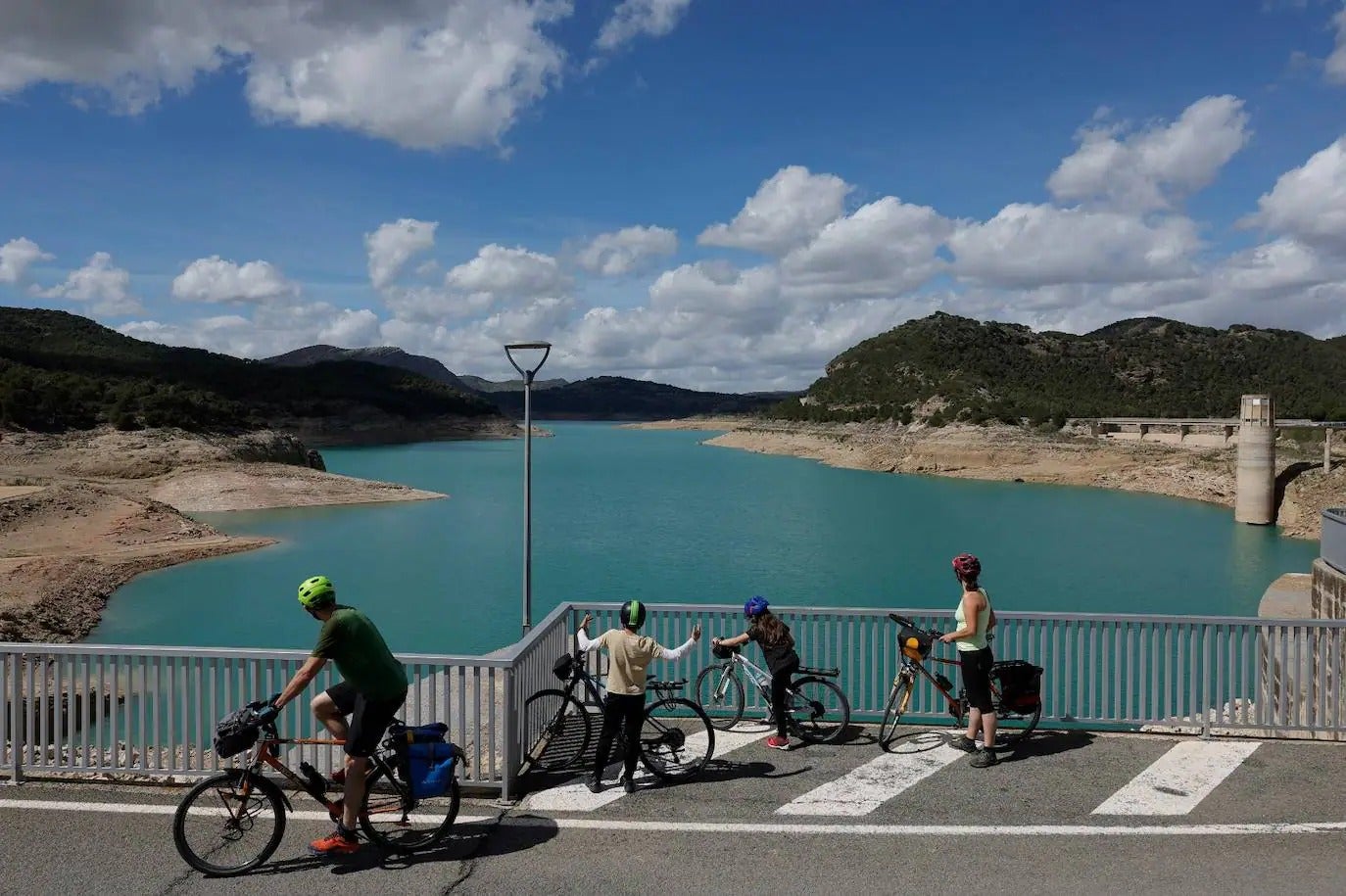 Estado de los embalses de Málaga el domingo, 14 de julio de 2024