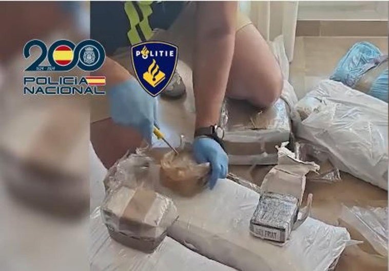 Cuatro detenidos en Málaga tras desarticular una red de tráfico internacional de droga