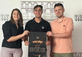 Presentación del Wakafest con uno de sus promotores, Álvaro Espinar.