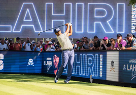 El indio Lahiri lidera el LIV Golf de Valderrama, que celebra este domingo su final