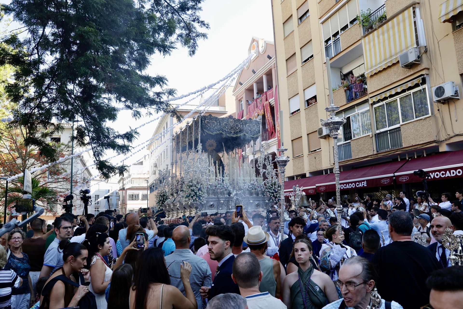 Procesión extraordinaria de la Virgen de la Paz