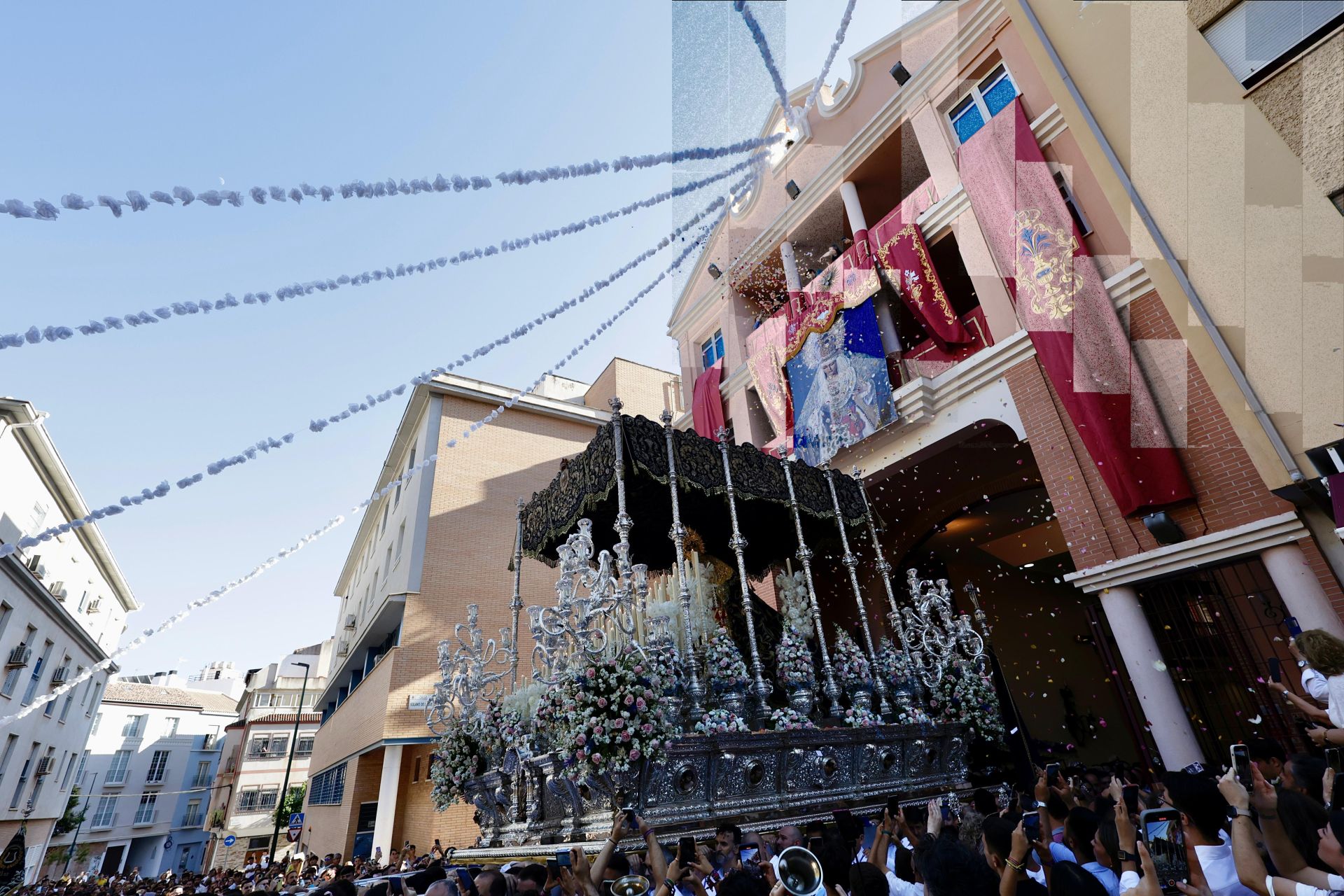 Procesión extraordinaria de la Virgen de la Paz