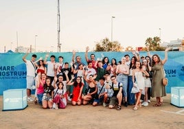 La Fundación Unicaja lleva a jóvenes pacientes oncológicos al Festival Marenostrum de Fuengirola