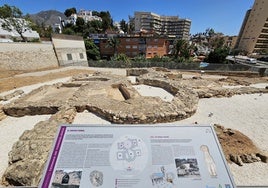 Vista del yacimiento arqueológico.