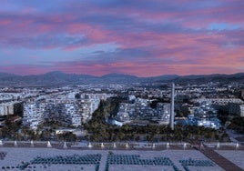 Recreación del proyecto urbanístico previsto en los suelos de La Térmica.