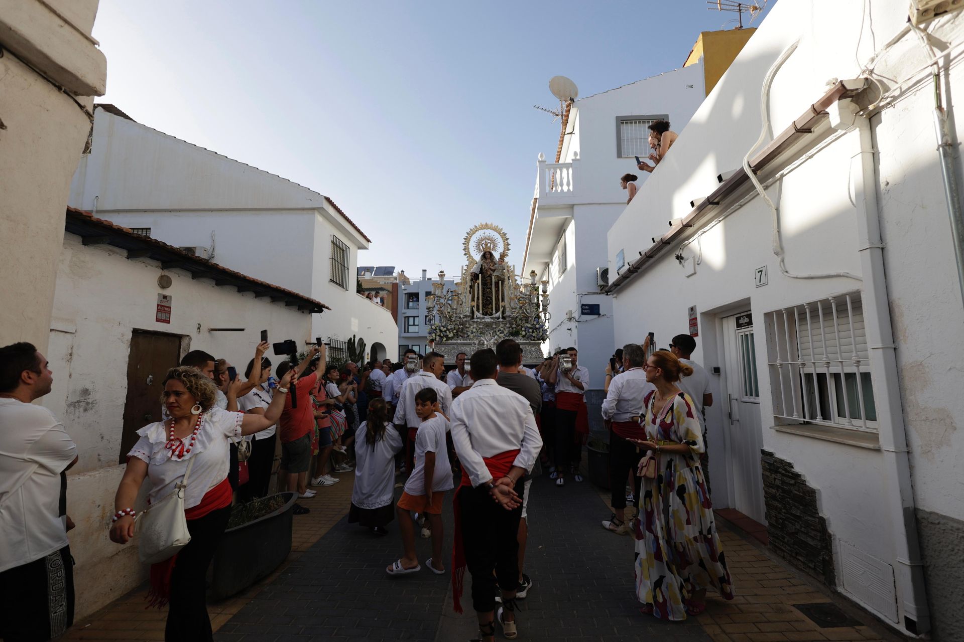 La Virgen, por Pedregalejo