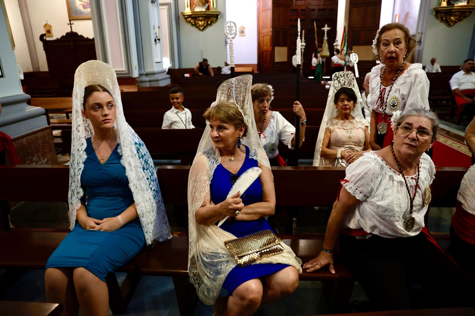 Salida de la Virgen del Carmen en Pedregalejo