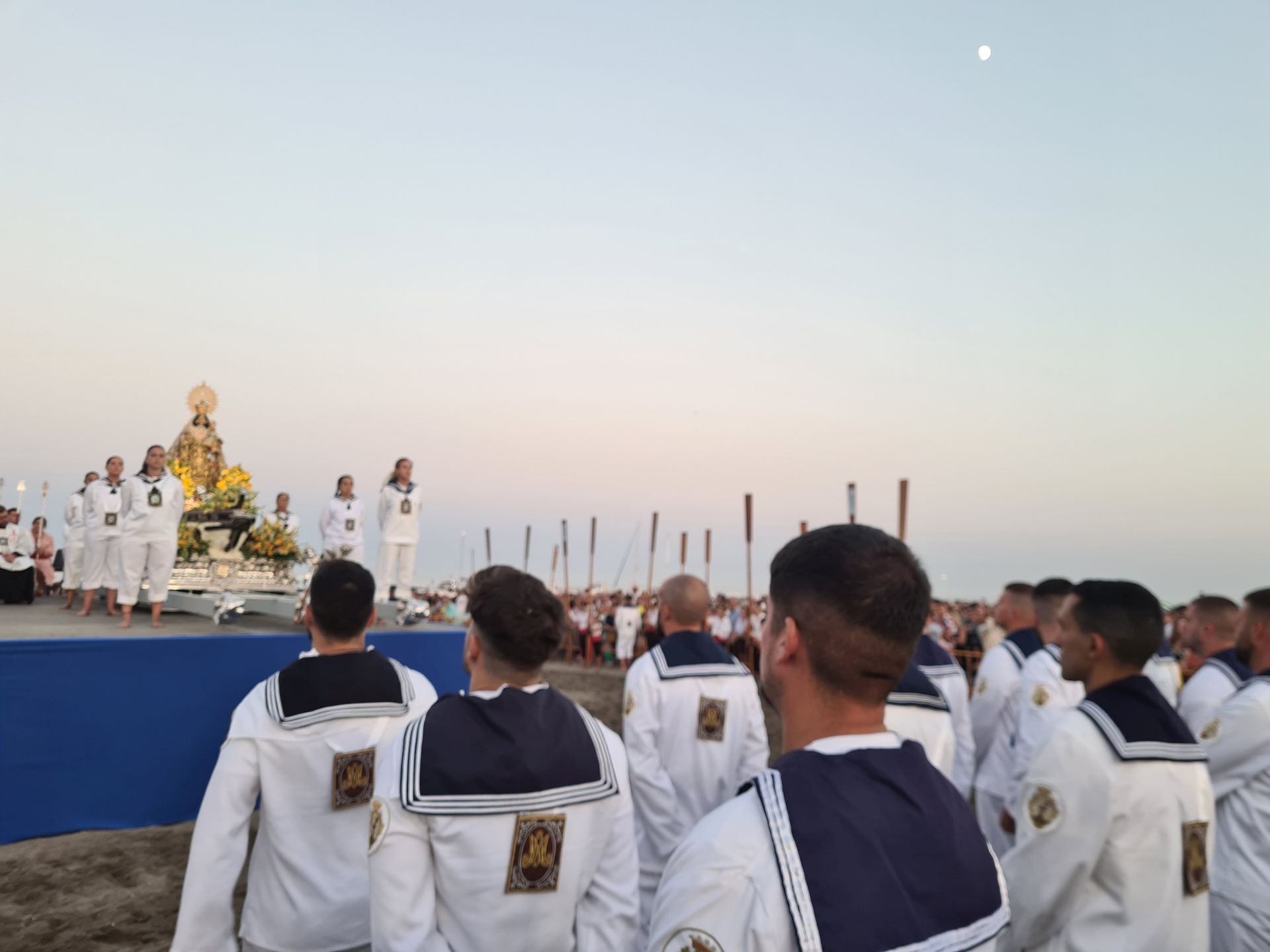 La Virgen, en La Carihuela (Torremolinos)