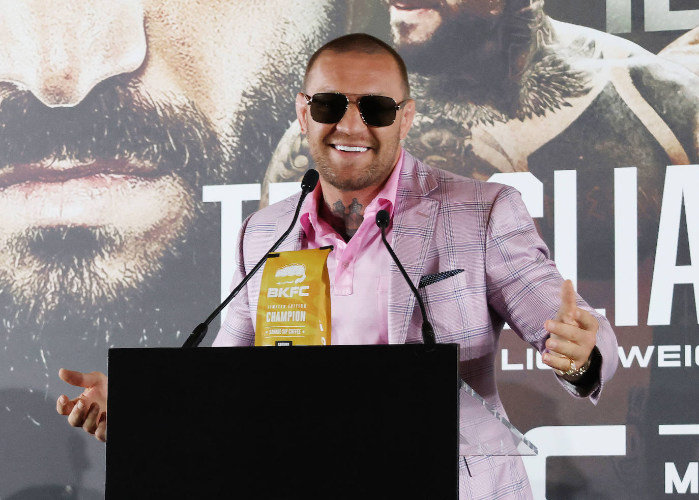 Conor Mc Gregor presenta en Marbella la velada de &#039;bareknuckle&#039;