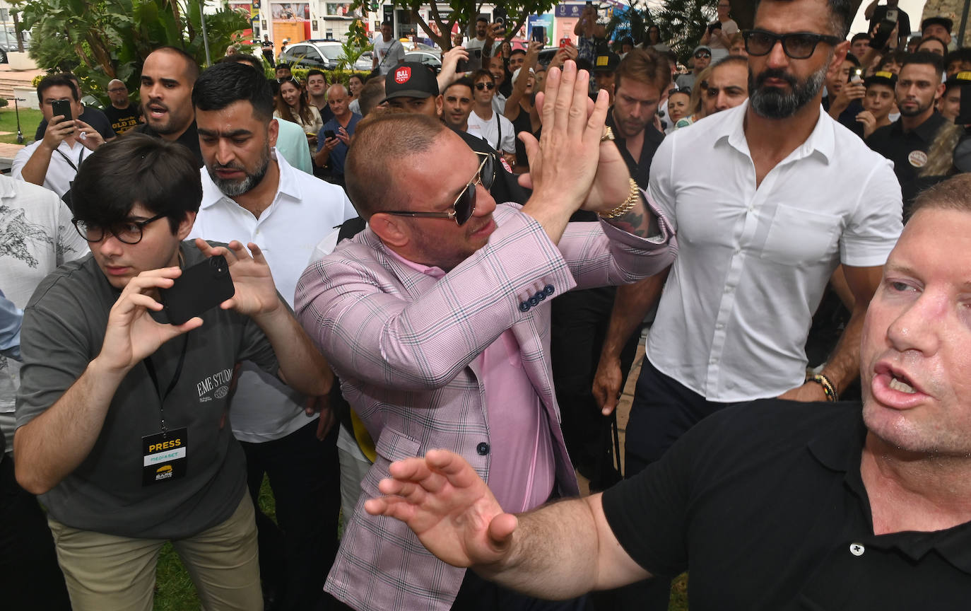 Conor Mc Gregor presenta en Marbella la velada de &#039;bareknuckle&#039;