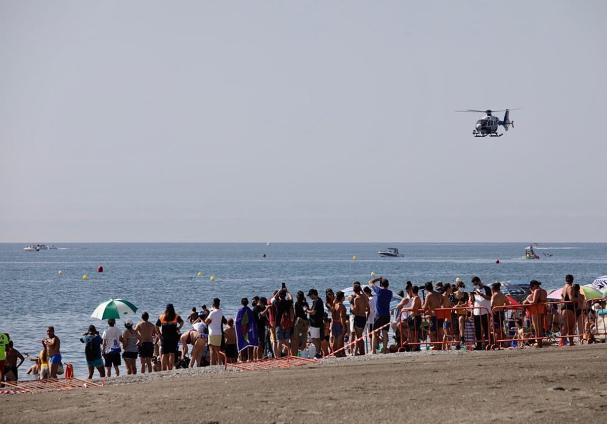 Imagen de archivo del festival aéreo de Torre del Mar.