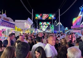 Momento de la inauguración de la feria.