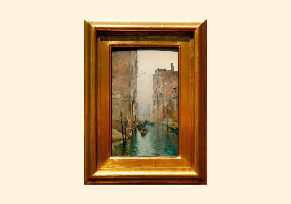 'Vista de Venecia', de Emilio Sánchez Perrier.