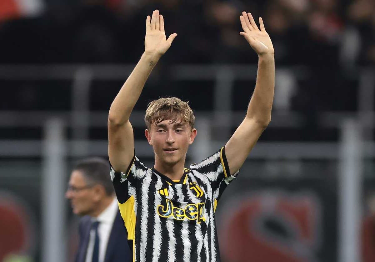 Dean Huijsen, como jugador de la Juventus.