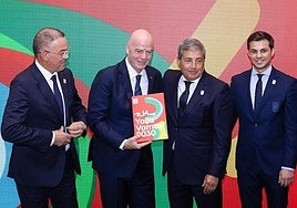 Presentación del dossier del Mundial 2030.