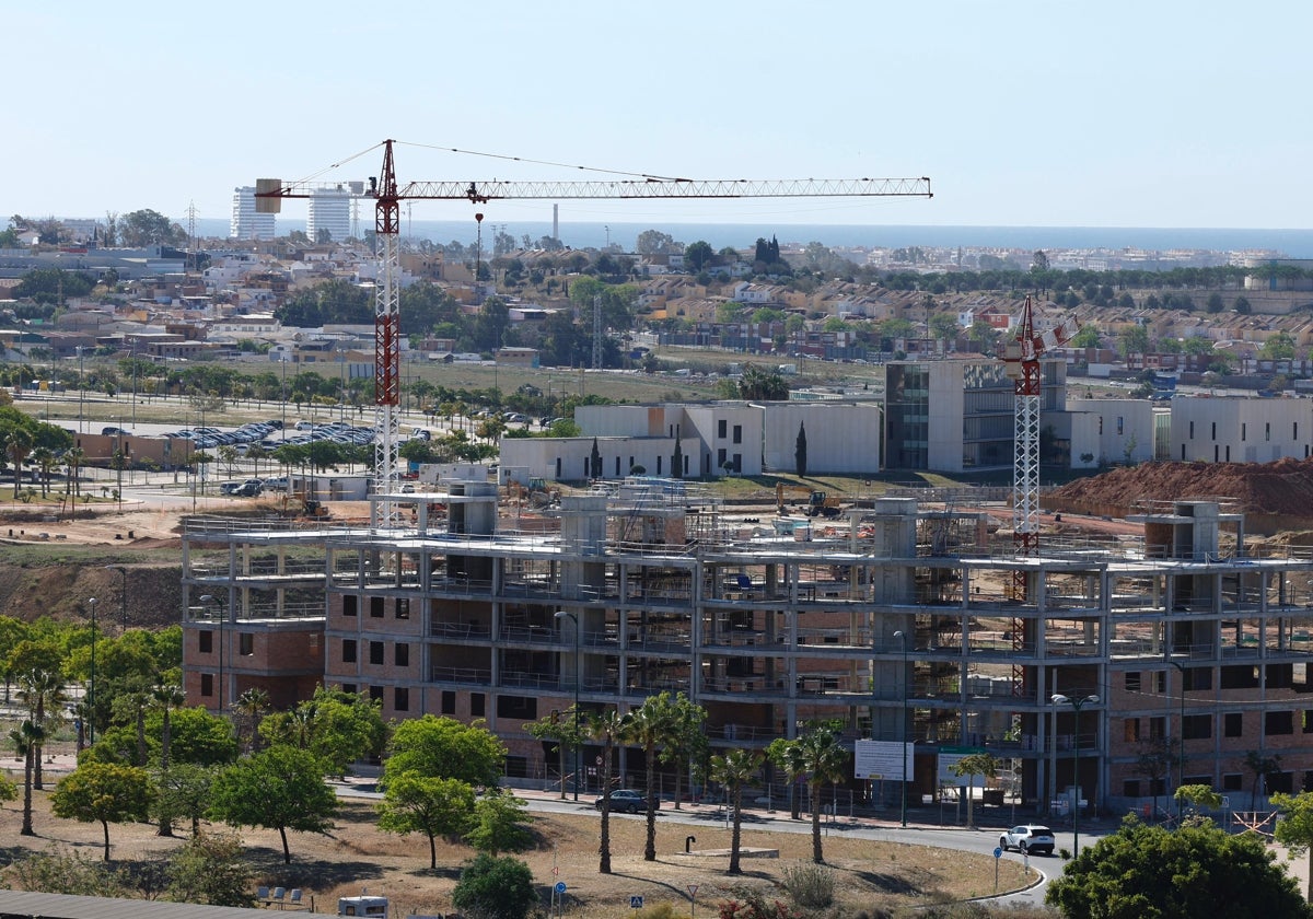 El Ayuntamiento construye 476 VPO al oeste de la Universidad.