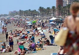 Las playas son el principal reclamo turístico en el verano en la Costa del Sol.