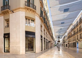 Joyería Quera, situada en Calle Marqués de Larios.