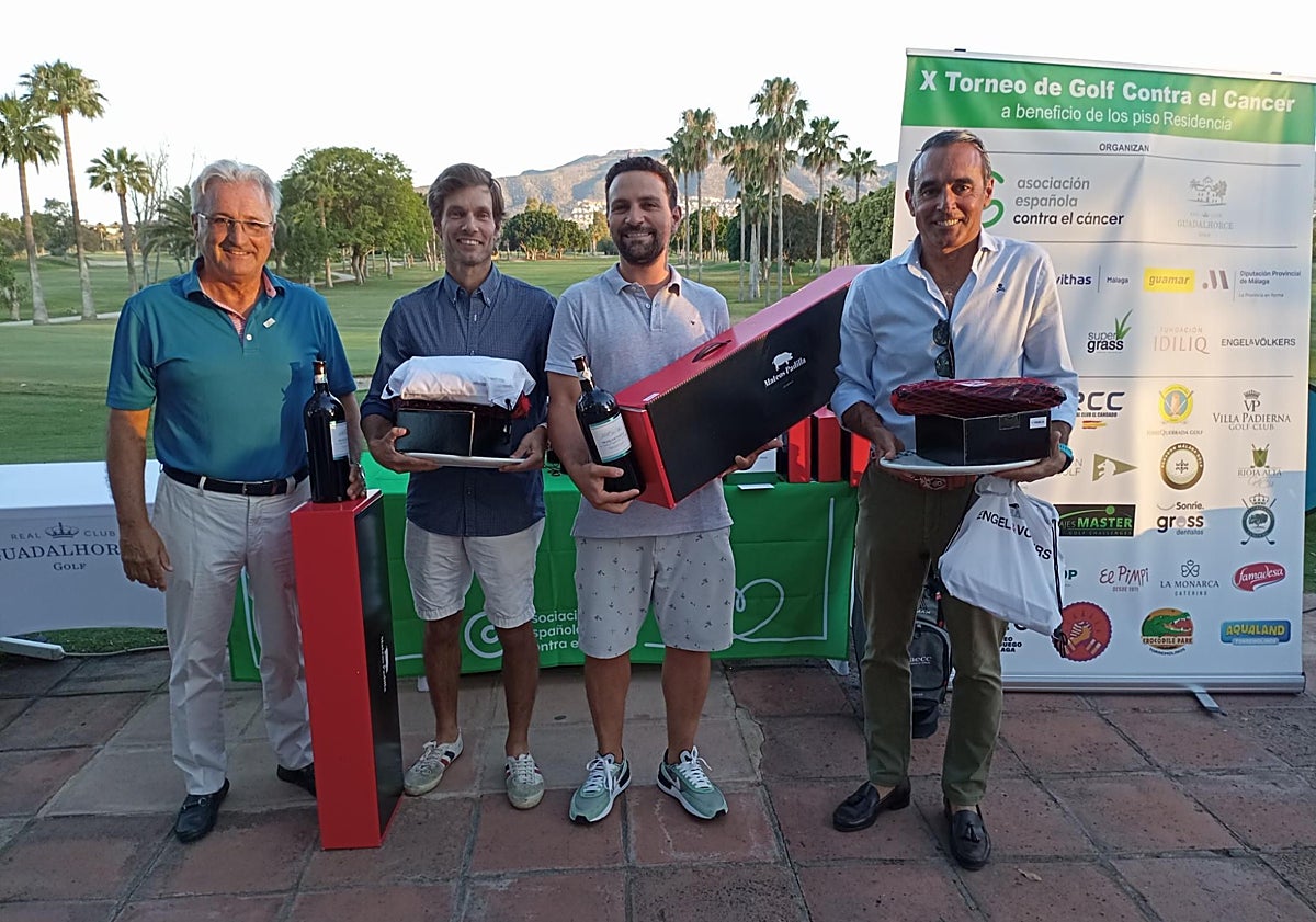 Imagen principal - La faceta más solidaria del Real Club Guadalhorce vuelve a triunfar