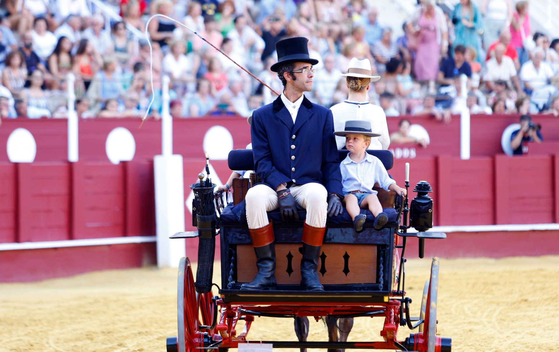 Concurso de Exhibición de Enganches de Caballos Ciudad de Málaga en La Malagueta