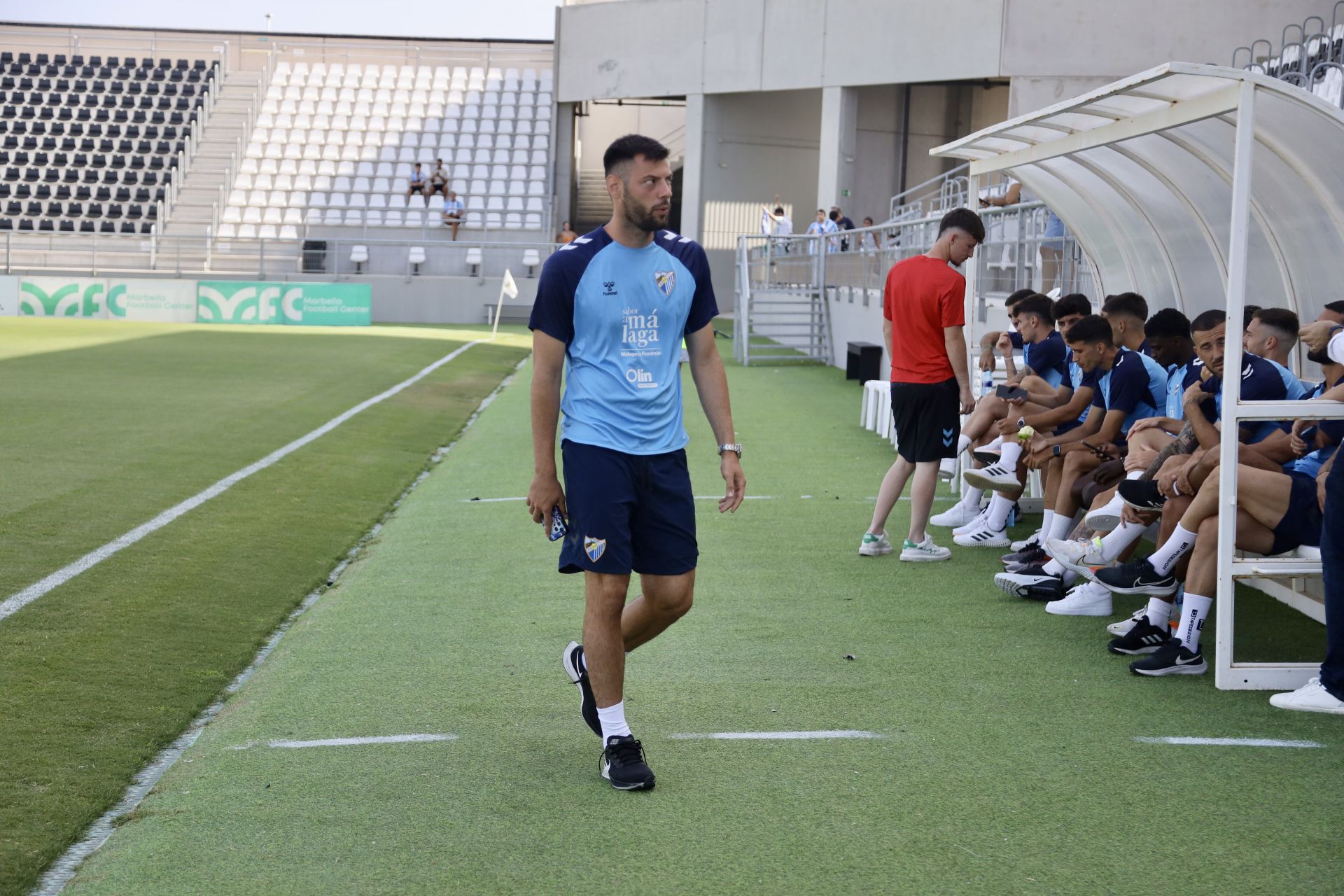 Pretemporada del Málaga: las mejores imágenes del partido contra el Córdoba