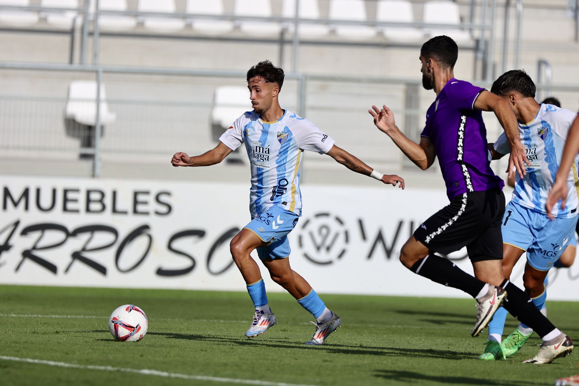 Pretemporada del Málaga: las mejores imágenes del partido contra el Córdoba