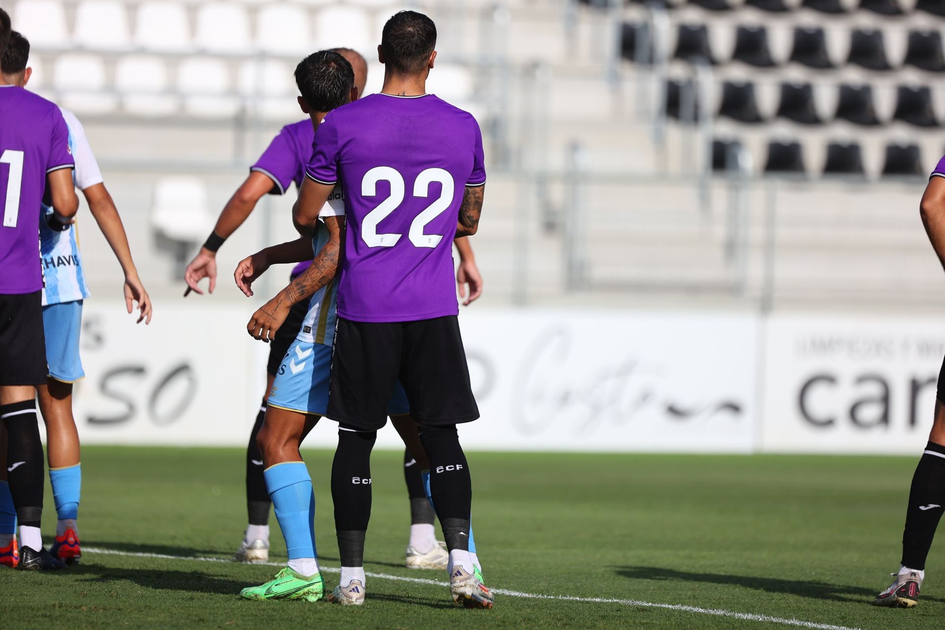 Pretemporada del Málaga: las mejores imágenes del partido contra el Córdoba