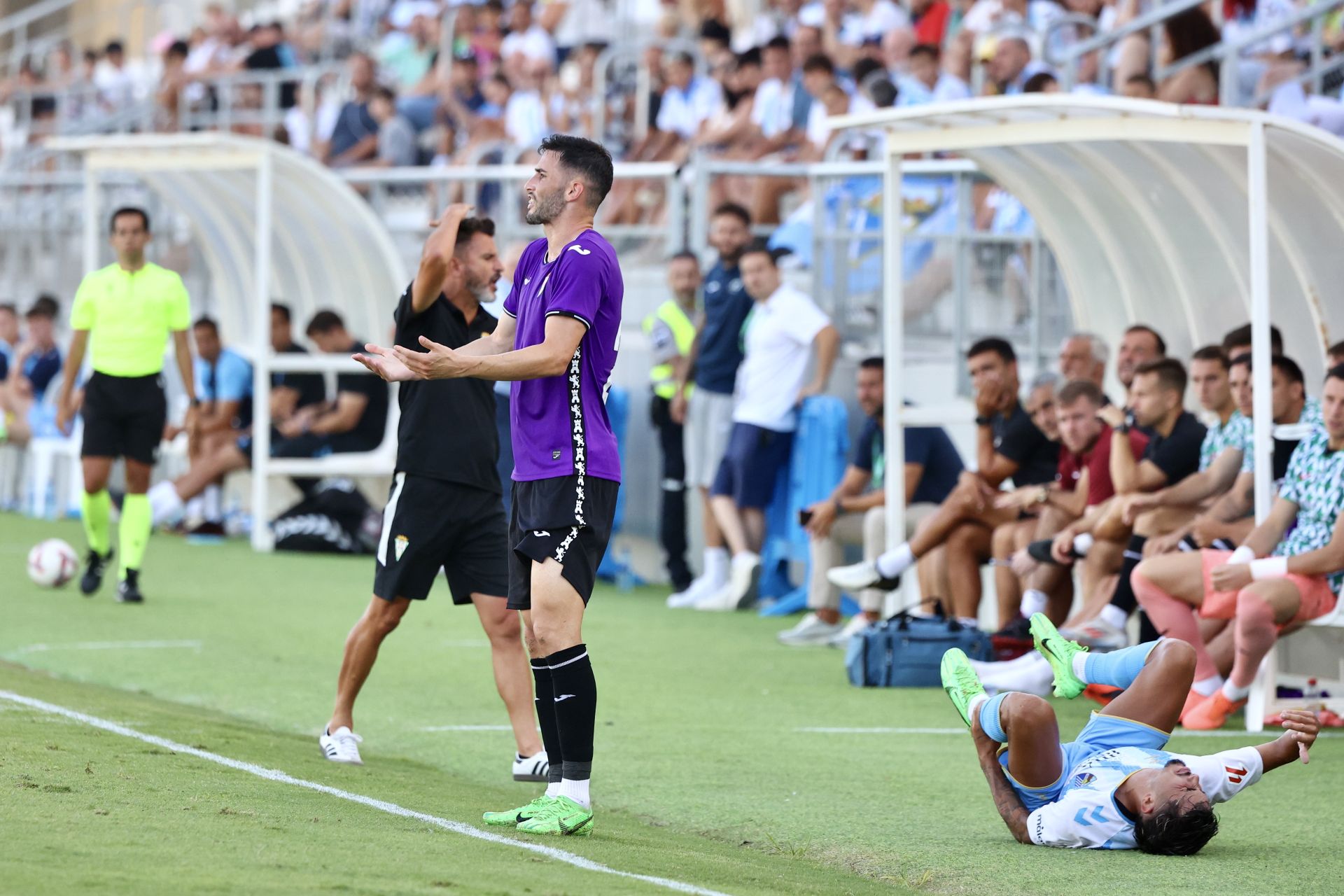 Pretemporada del Málaga: las mejores imágenes del partido contra el Córdoba