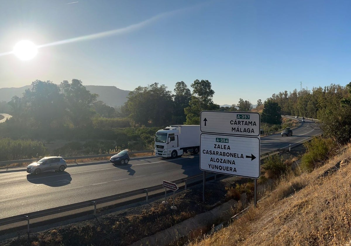 La ampliación de la autovía del Guadalhorce avanza con el proyecto de un nuevo tramo