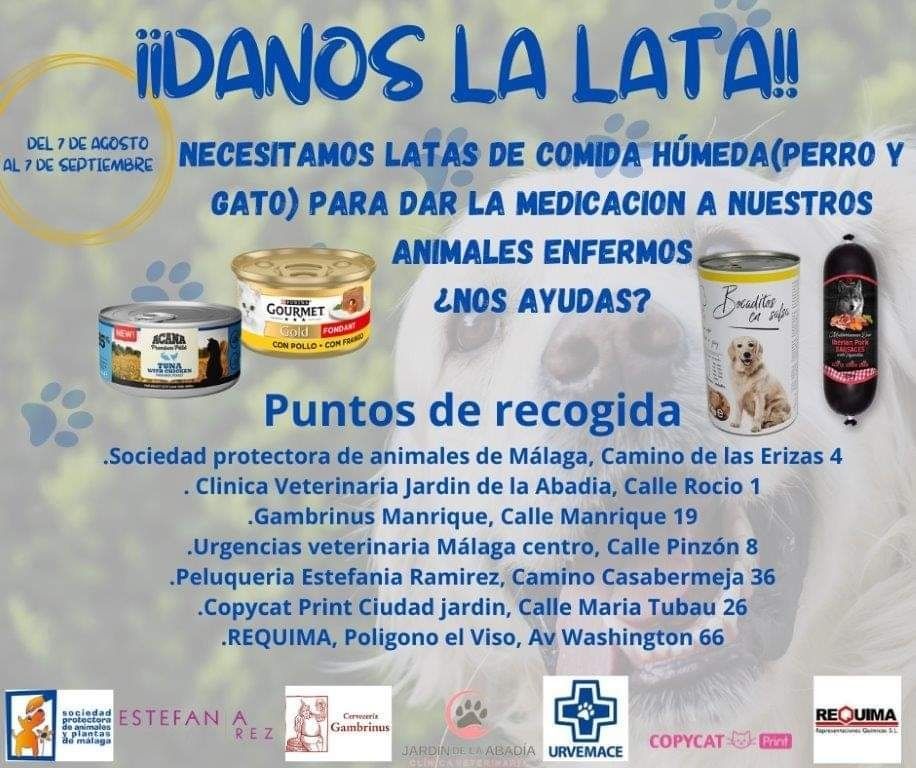Imagen de la campaña de la protectora.