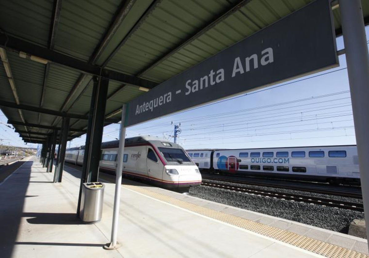 Estación de alta velocidad de Antequera-Santa Ana.