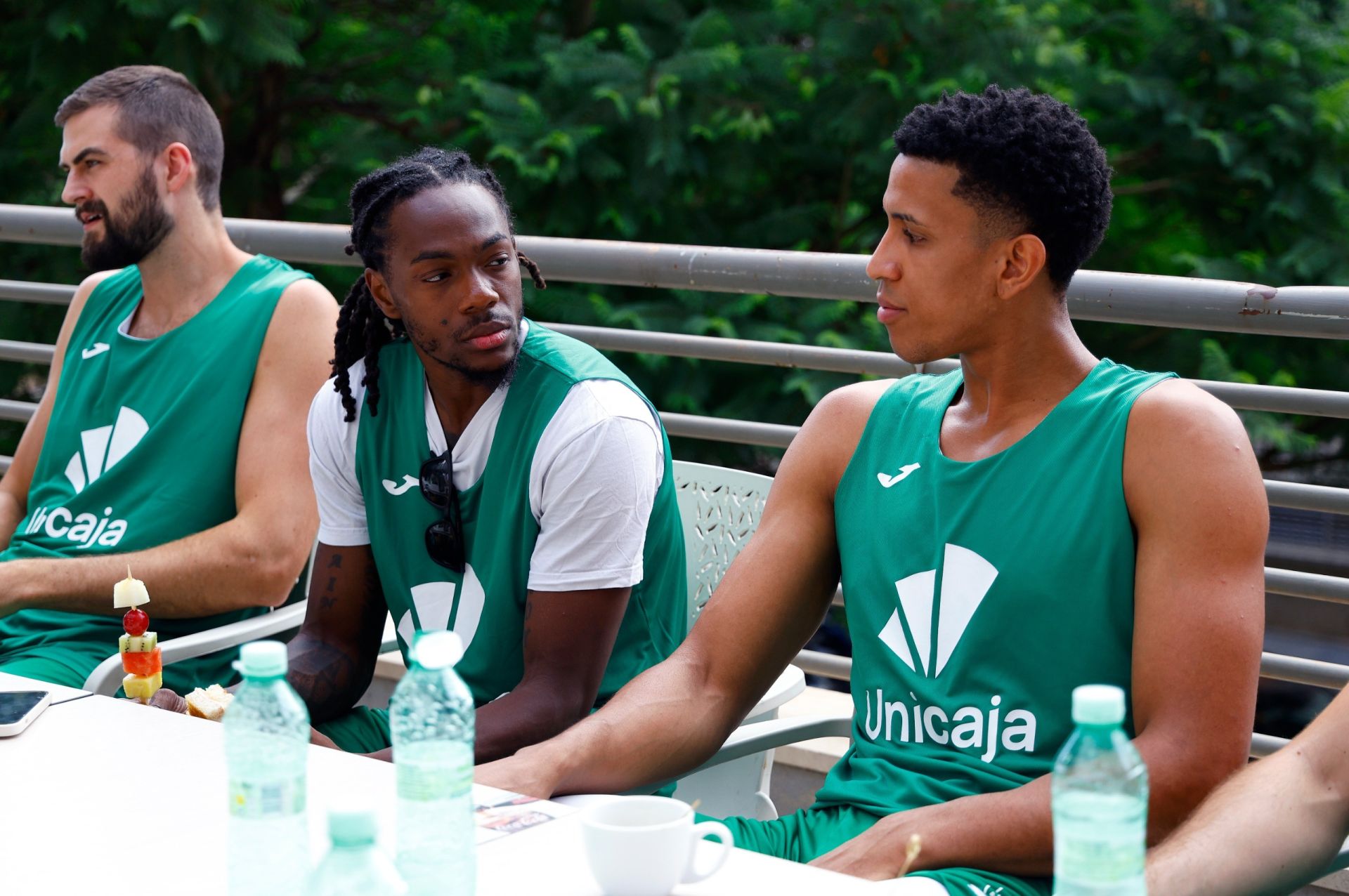 Los jugadores del Unicaja se reencuentran para iniciar la pretemporada