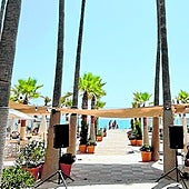 Villa Padierna Beach Estepona: Brasas con sabor y gusto a mar