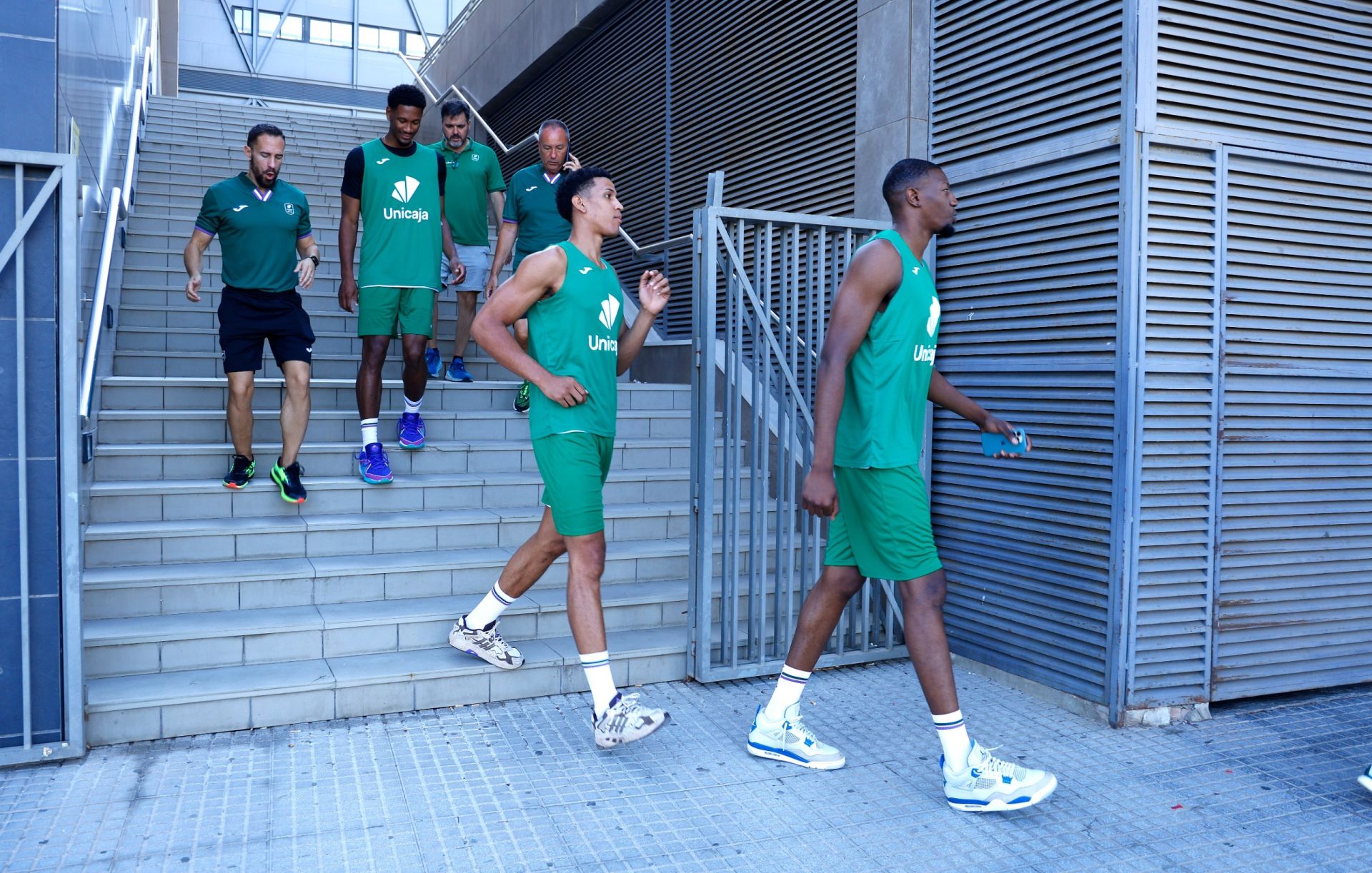 Los jugadores del Unicaja se reencuentran para iniciar la pretemporada