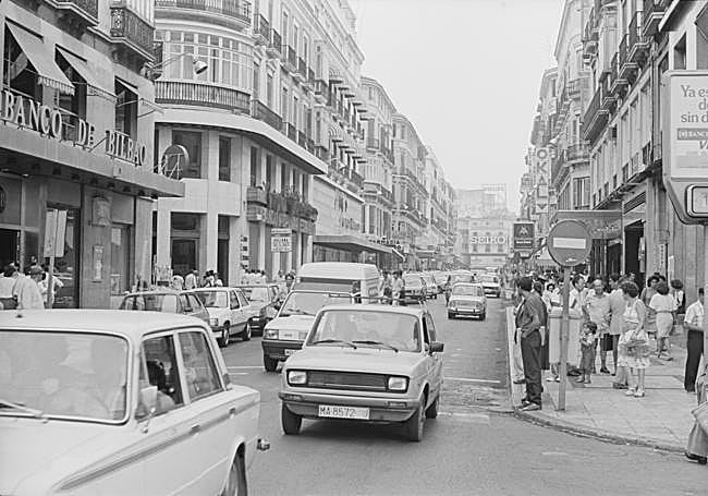 La calle Larios después de lareforma de 1959