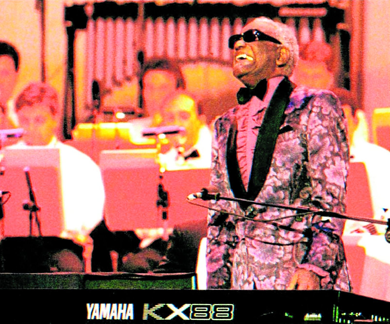 Ray Charles, en el Festival de Jazz de Málaga en 1996