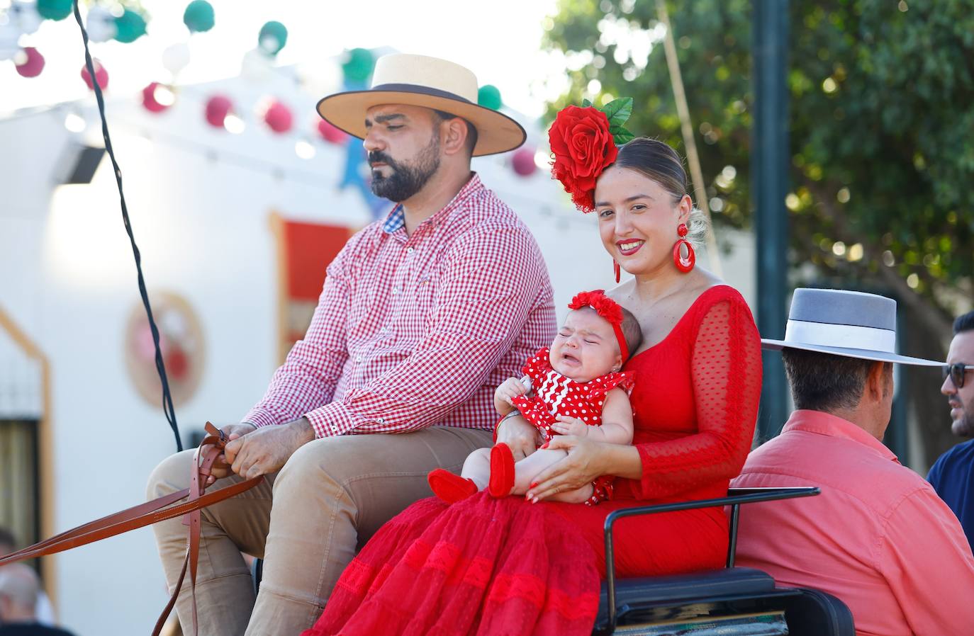 Las mejores imágenes del primer sábado de la Feria de Málaga 2024