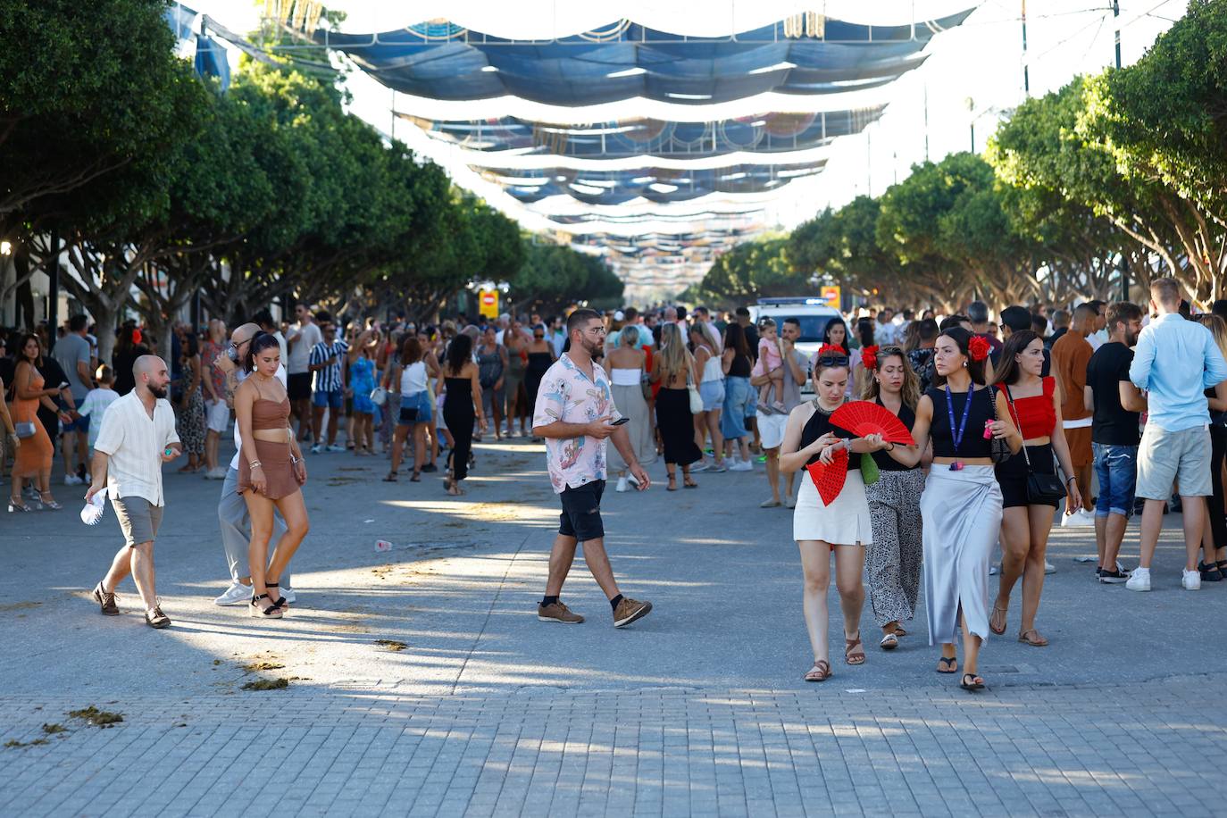 Las mejores imágenes del primer sábado de la Feria de Málaga 2024