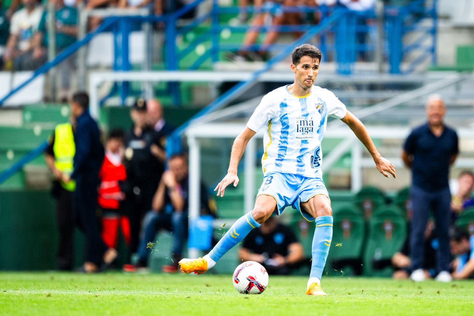 El Racing de Ferrol-Málaga, en imágenes