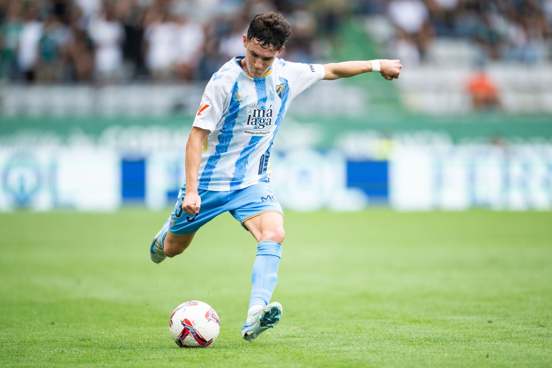 El Racing de Ferrol-Málaga, en imágenes