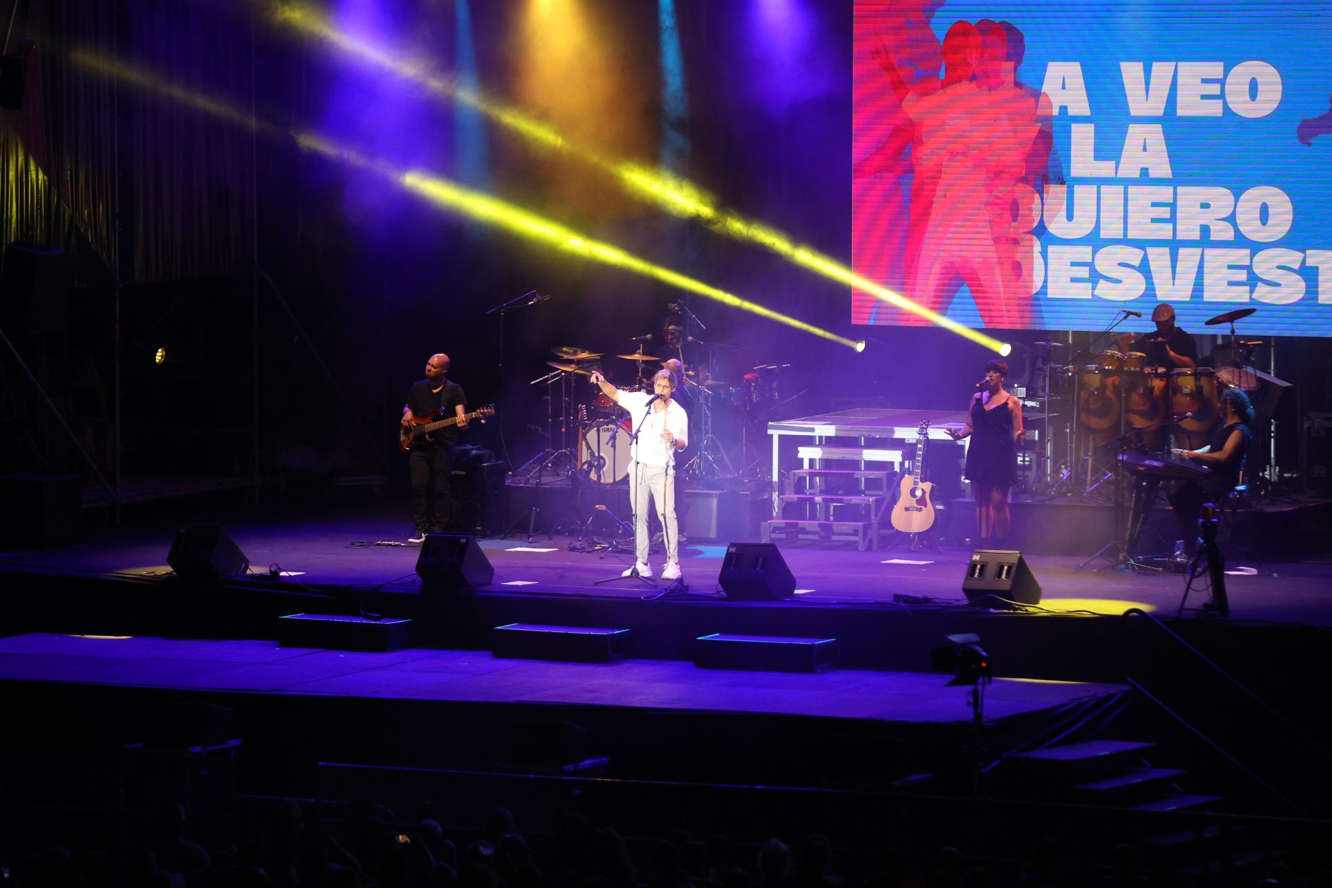 Concierto de Carlos Baute, el primer sábado de Feria, en el Cortijo de Torres.