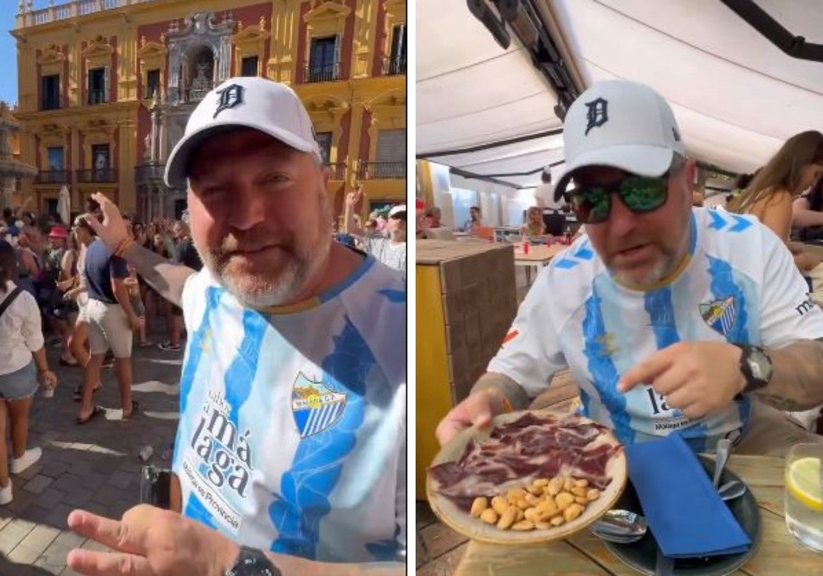 Larry Shy, el influencer americano que flipa con la Feria de Málaga: «¡Es increíble!»