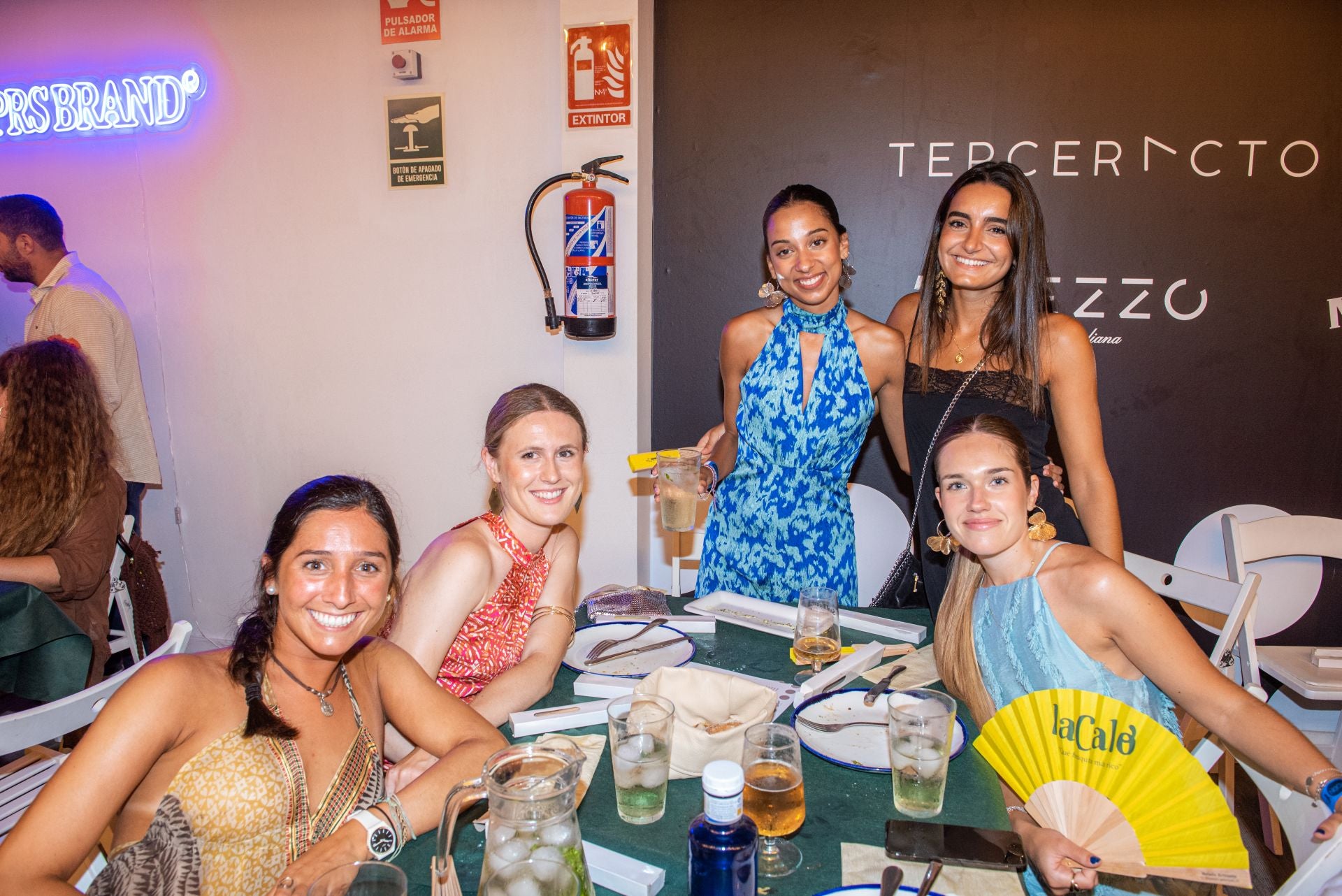Anne Blanco, Nerea Rodríguez, Cecilia Lasso, Claudia Ortega y Lucía Marín.
