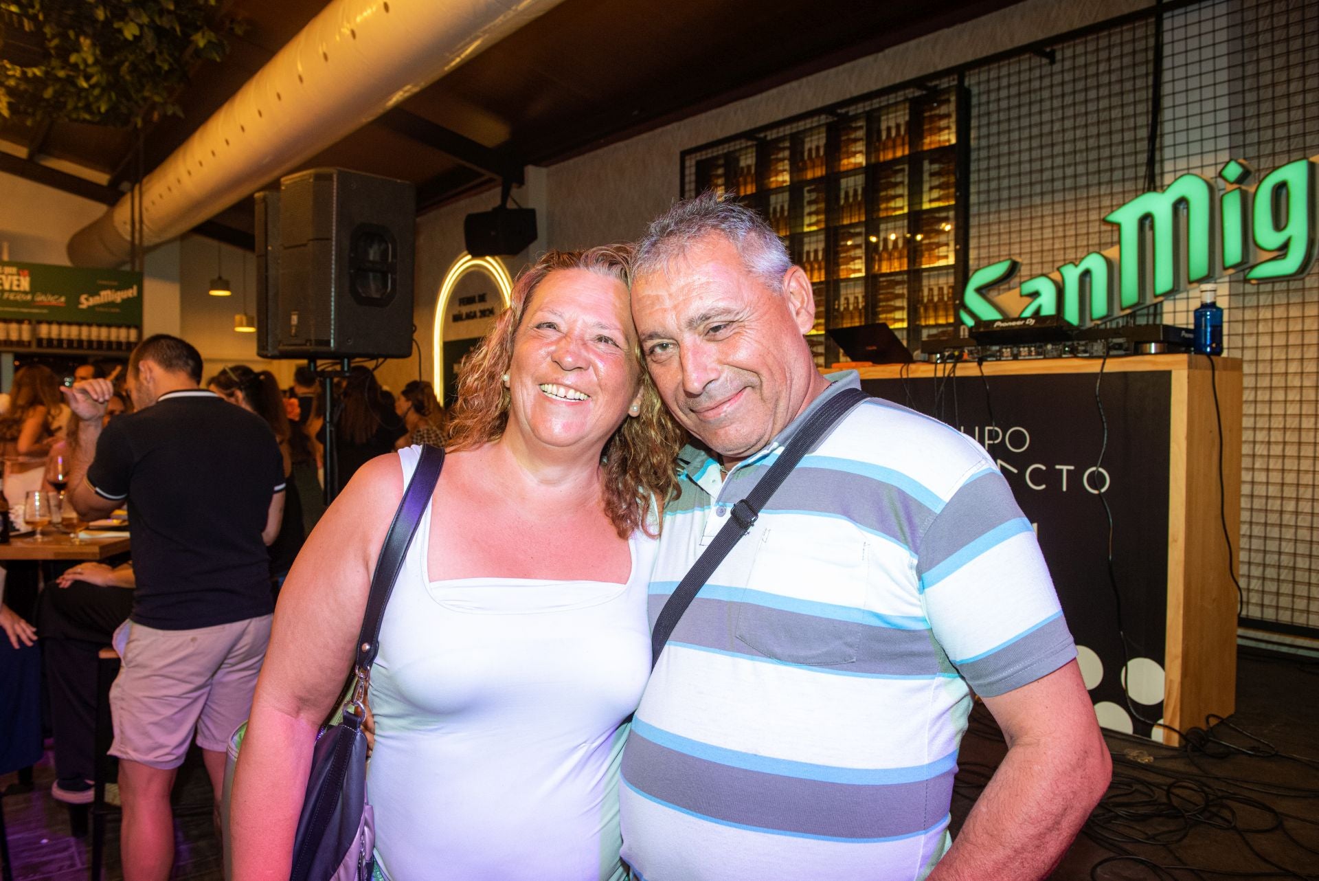 Charo de Pablos y Carlos Egido.