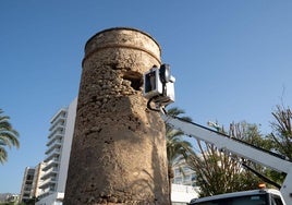 Estudios previos en la Torre Bermeja.