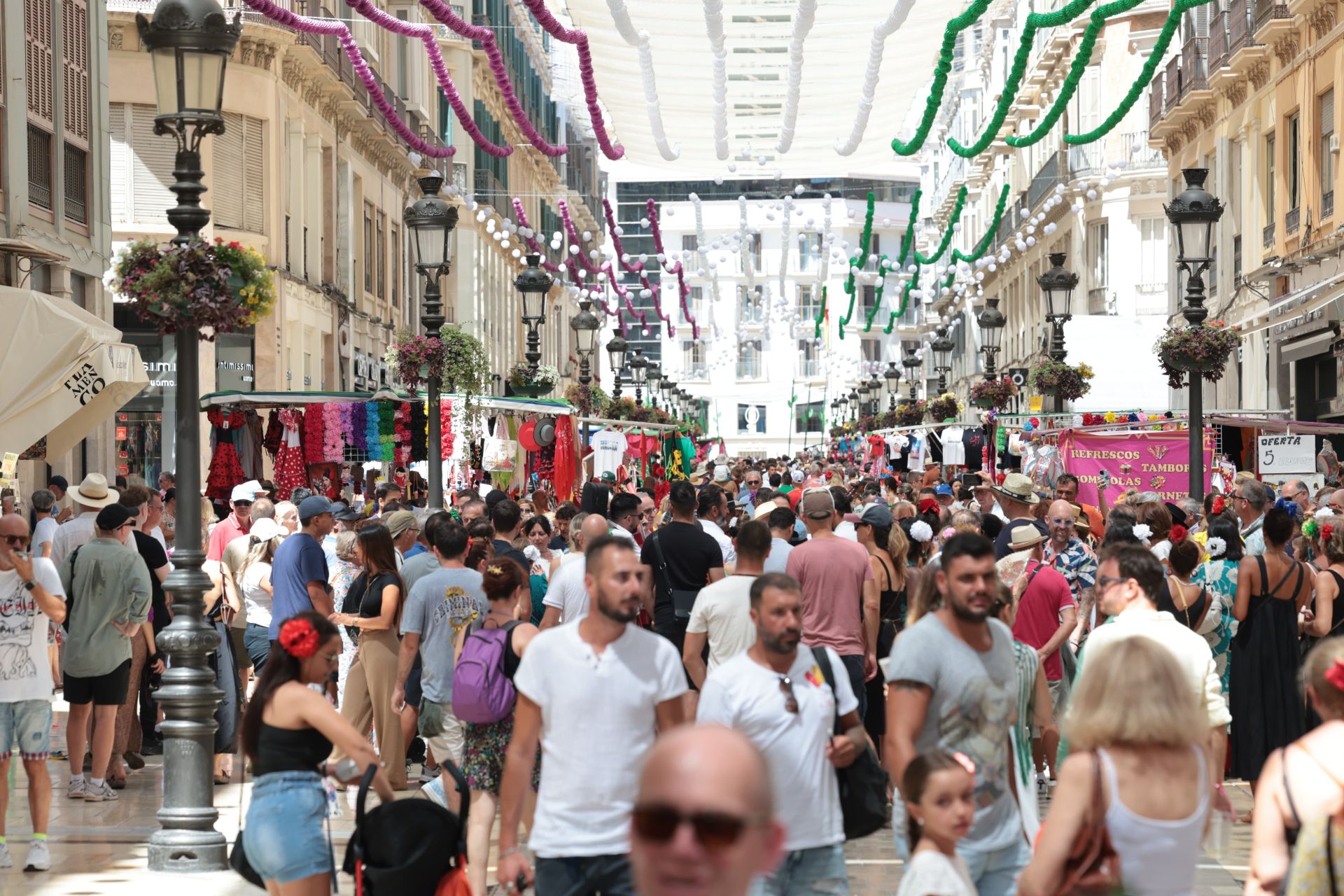 Las mejores fotos de la Feria de Málaga del lunes 19