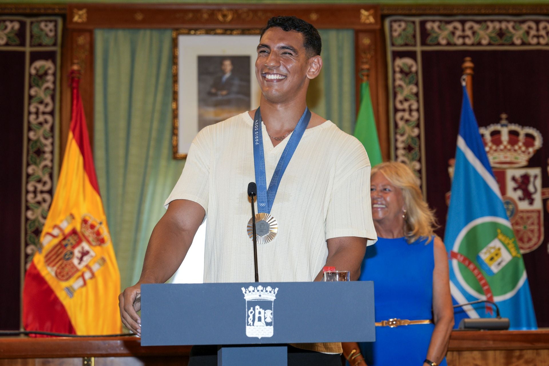 El homenaje de Marbella al boxeador Ayoub Ghadfa, en imágenes